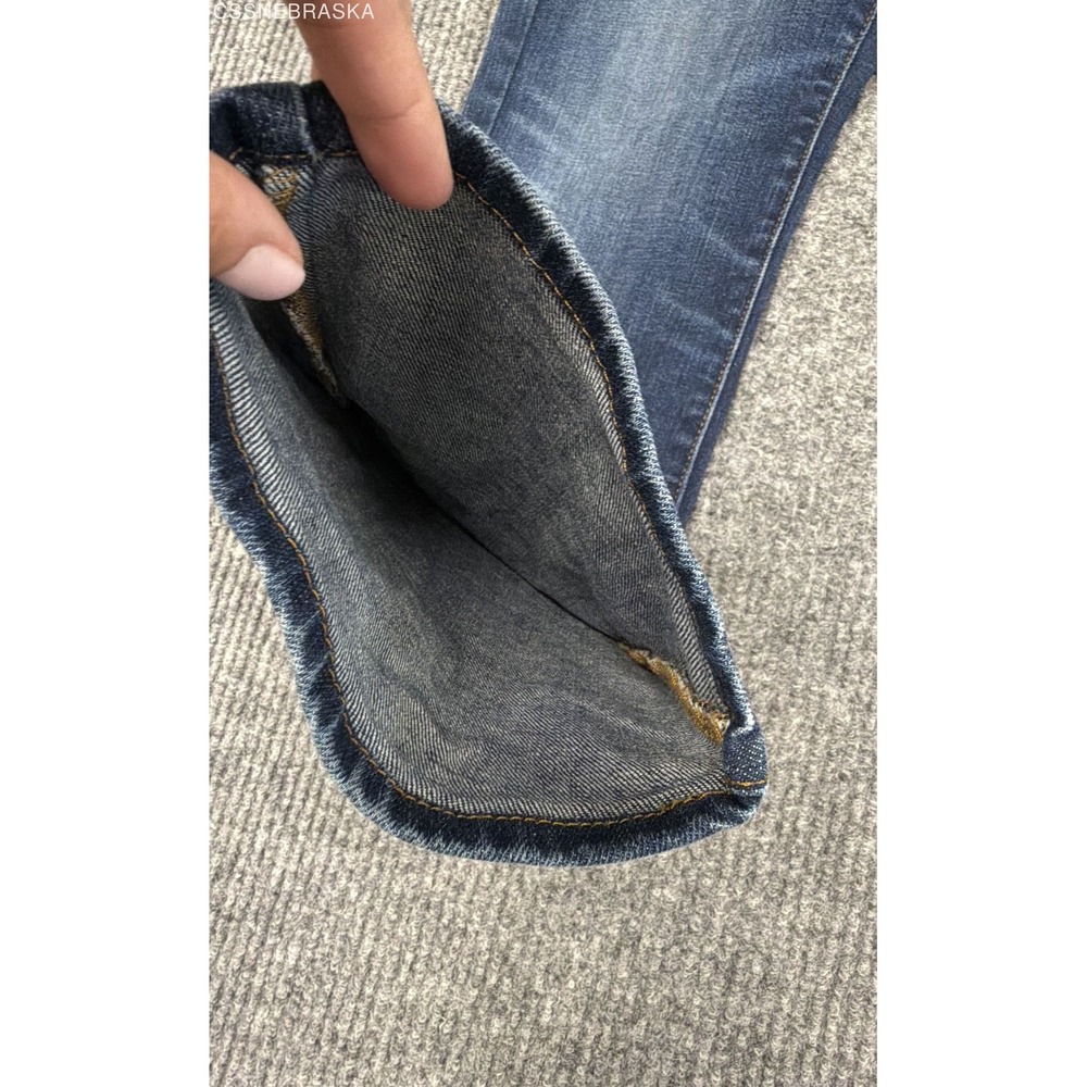 Cremieux Men's Premium Denim Slim Fit Dark Wash Blue Jeans Sz 34x30 - Picture 2 of 8
